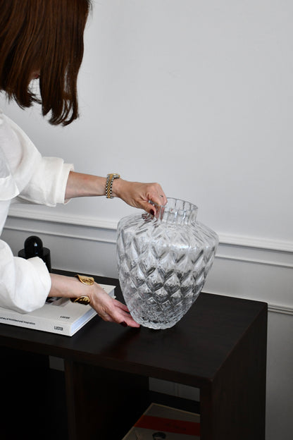 Embossed Glass - Vase