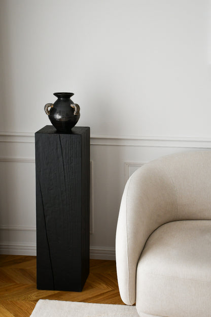 Black Timber - Pedestal Stand