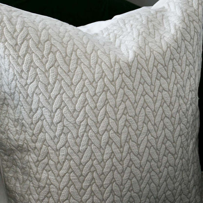 Vanilla Jacquard - Cushion