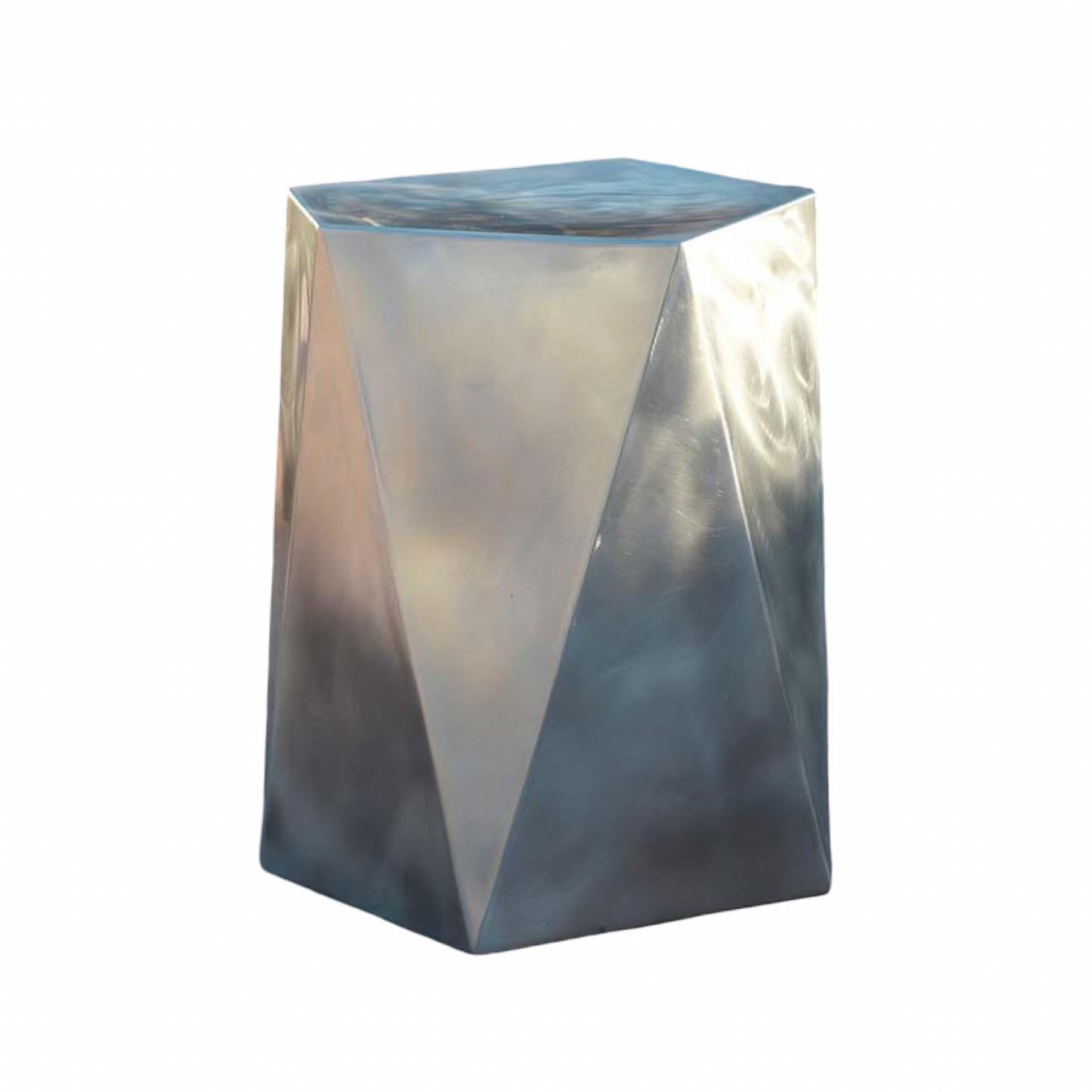 Facet Stainless Sidetable