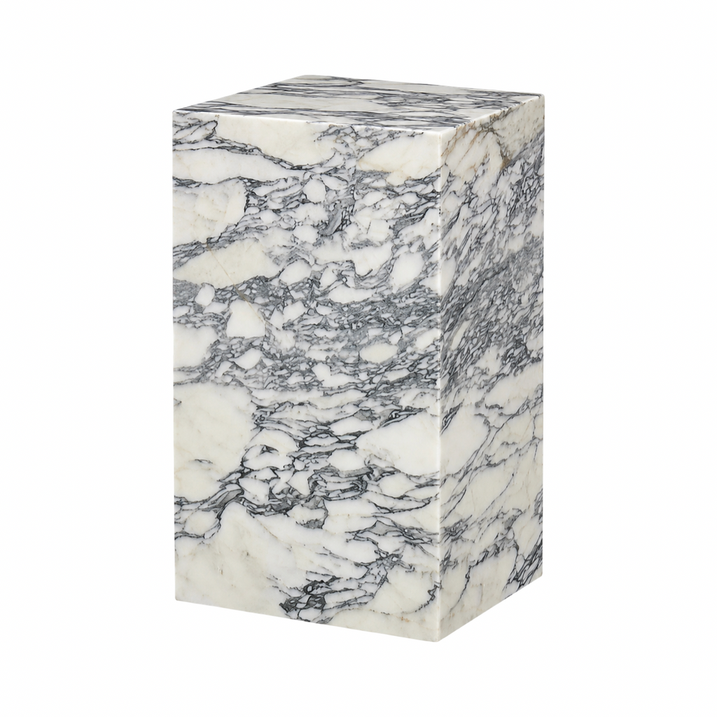 Arabescato - Cubic Sidetable