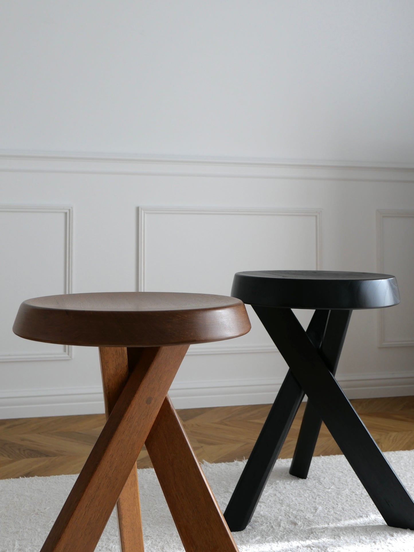 Pierre Chapo - Crossed Stool