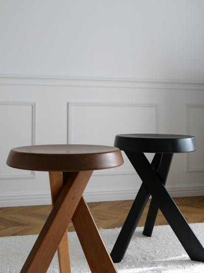 Pierre Chapo - Crossed Stool