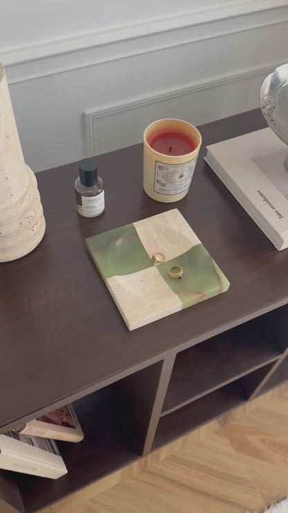Marble Checker - Tray