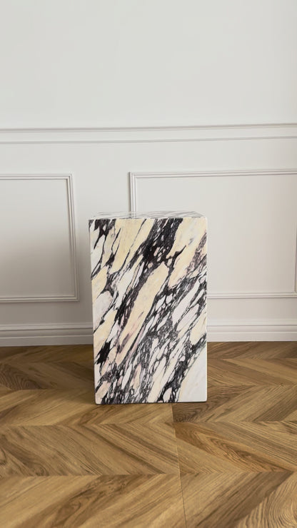 Calacatta Viola - Cubic Sidetable