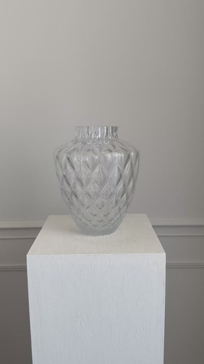 Embossed Glass - Vase