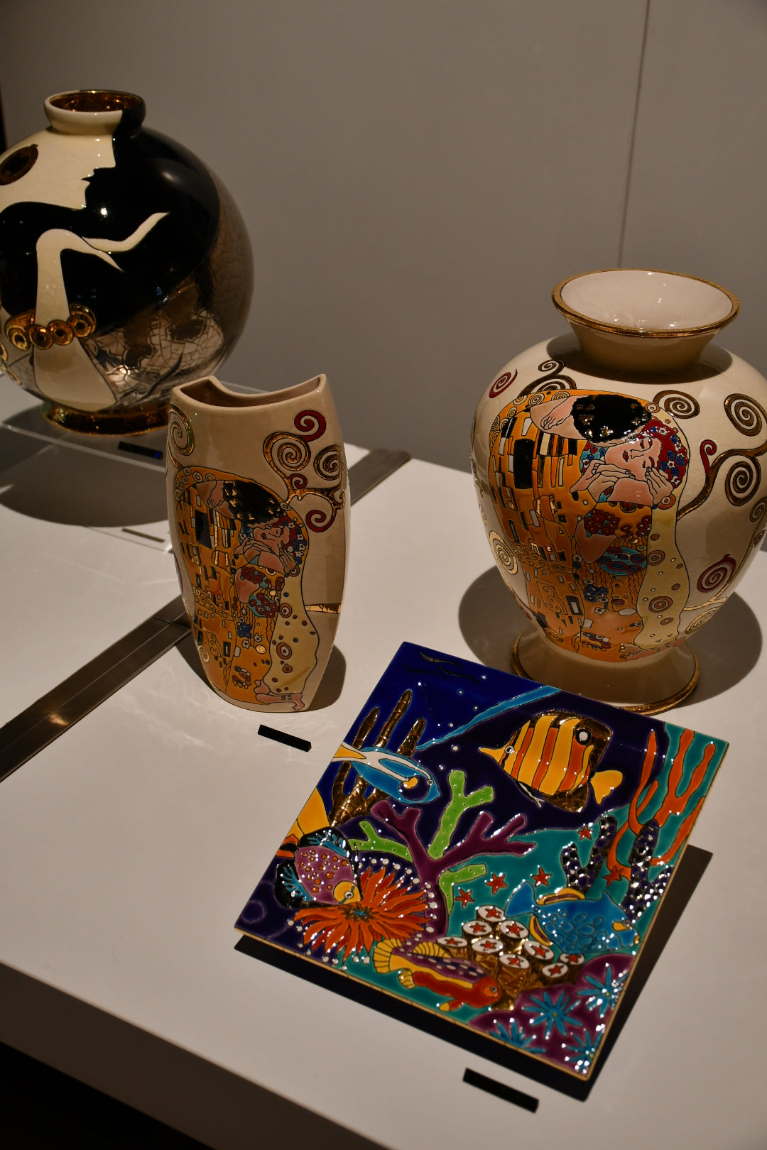 Hommage à Klimt - Flower Vase