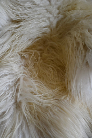 Icelandic Sheepskin - White - Curly - 2