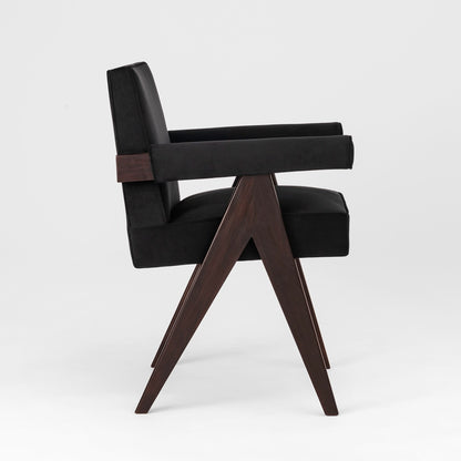 Pierre Jeanneret  - Fabric King Chair