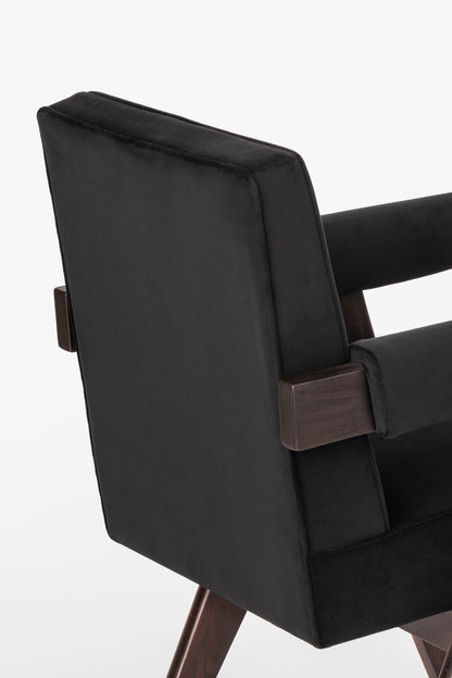 Pierre Jeanneret  - Fabric King Chair