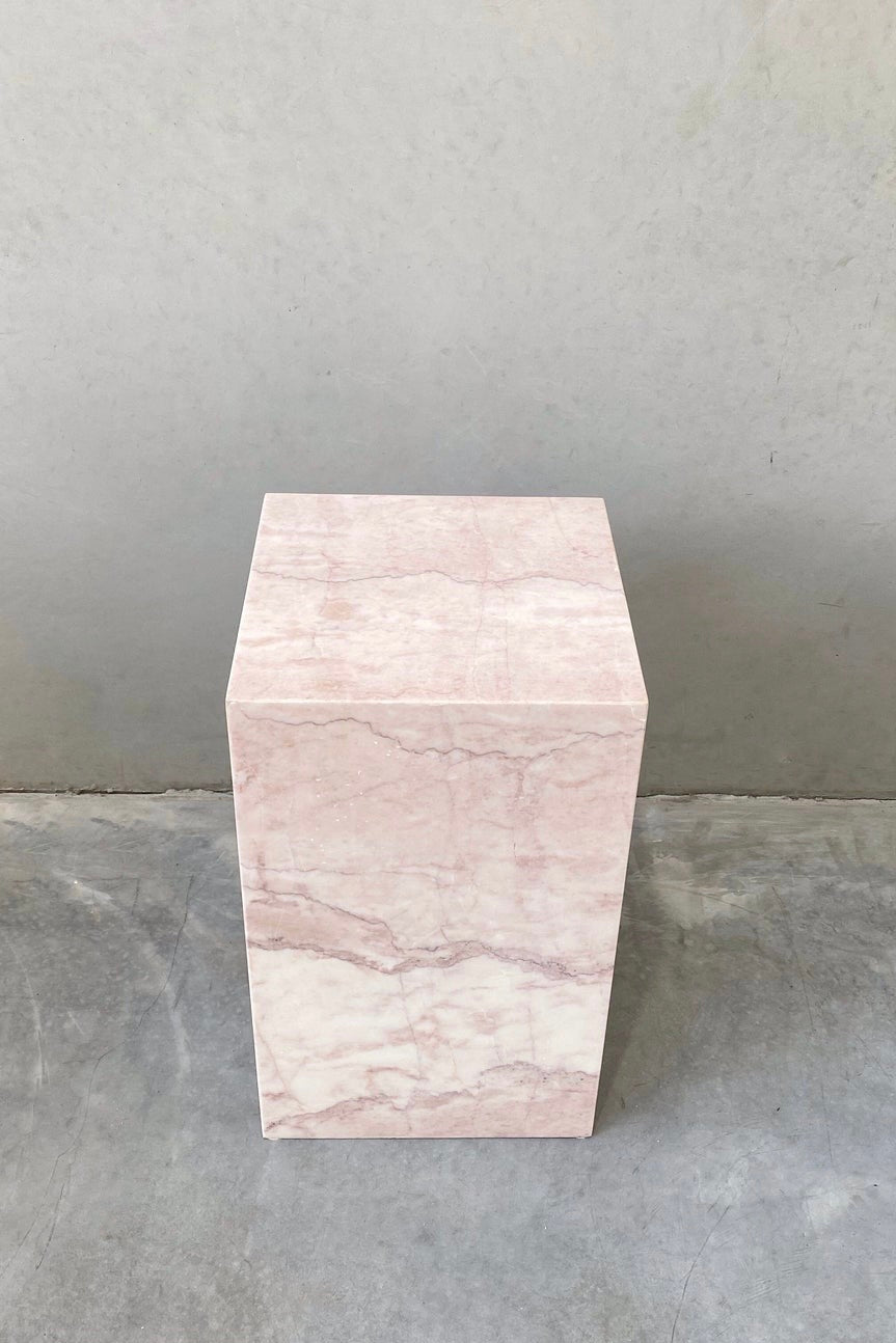 Pink Rose - Cubic Sidetable