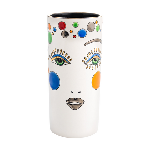 Happy Face - Flower Vase - L