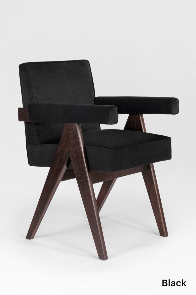 Pierre Jeanneret  - Fabric King Chair