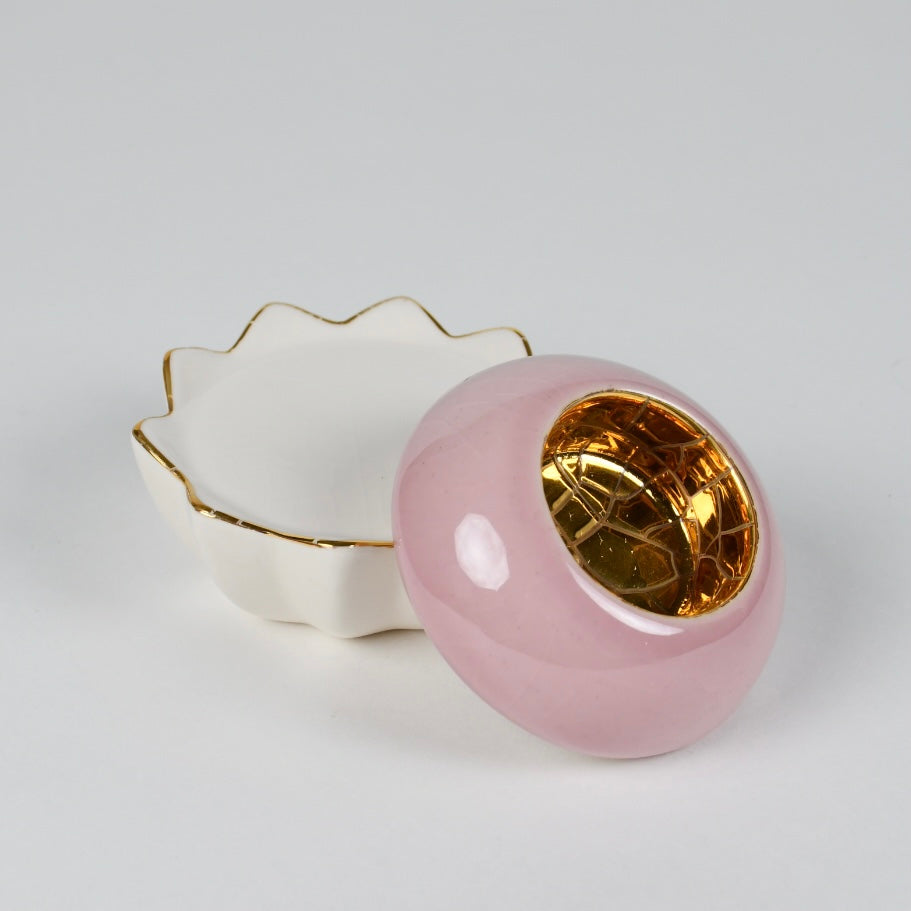 Lotus - Candle Holder - Pink