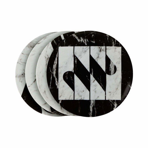 Paradis Marbré - Dessert Plate × 4