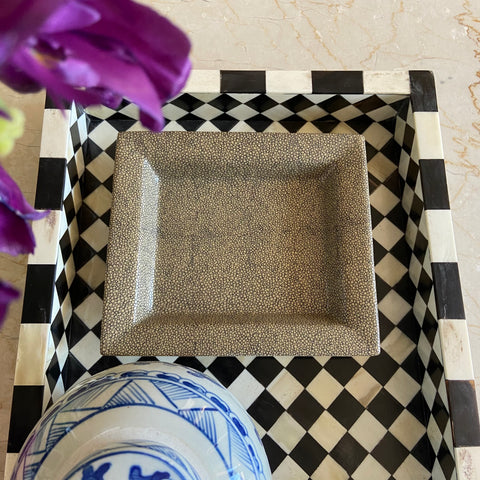 Shagreen Tray 2