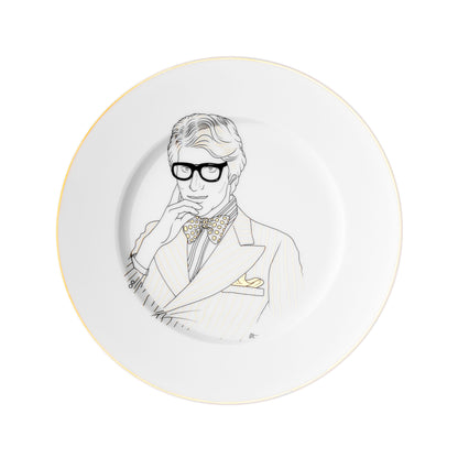 YSL - Dinner & Dessert Plates