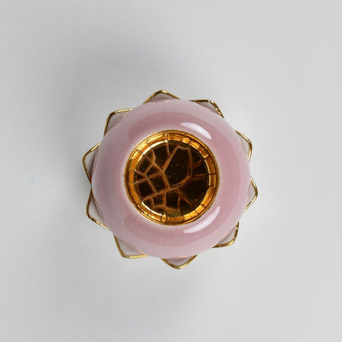 Lotus - Candle Holder - Pink