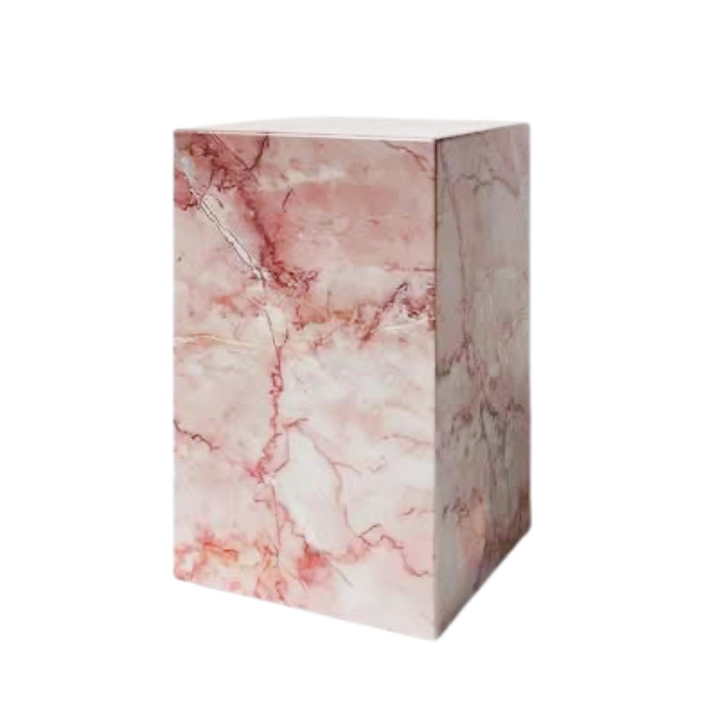 Pink Rose - Cubic Sidetable